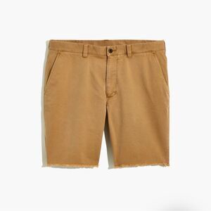 Madewell Men's 9" Chino Shorts Raw Hem Edition Size 32
